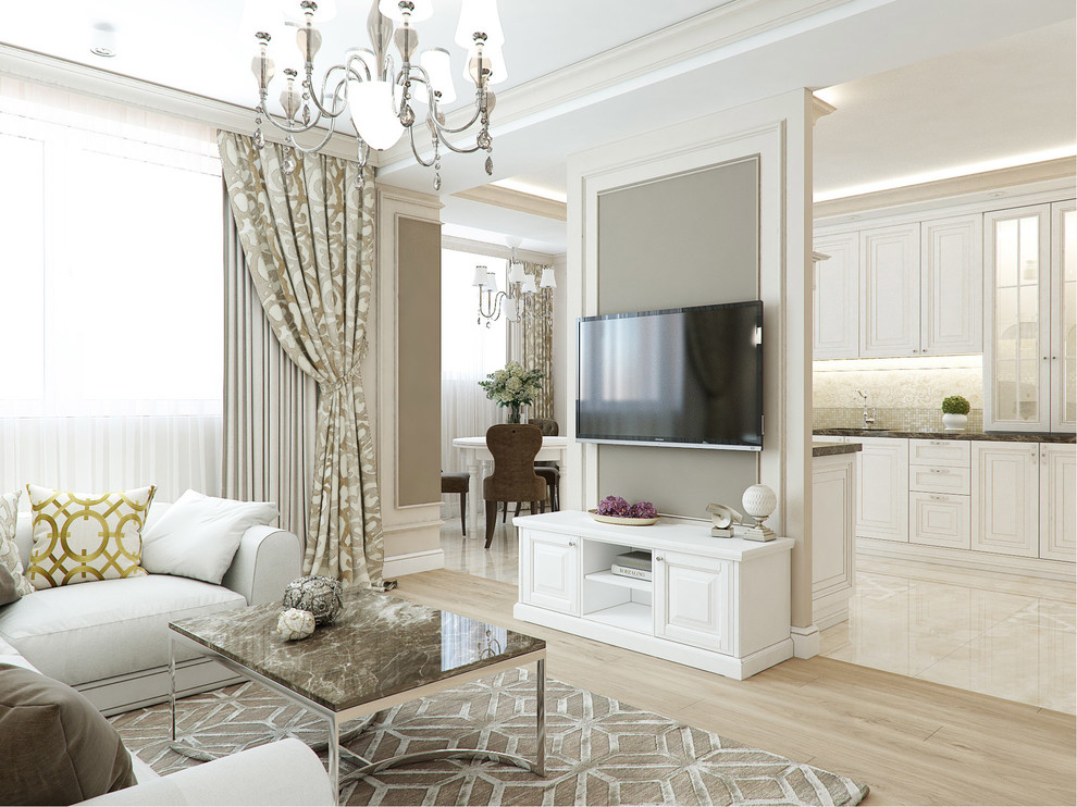 Классика в двухкомнатной квартире