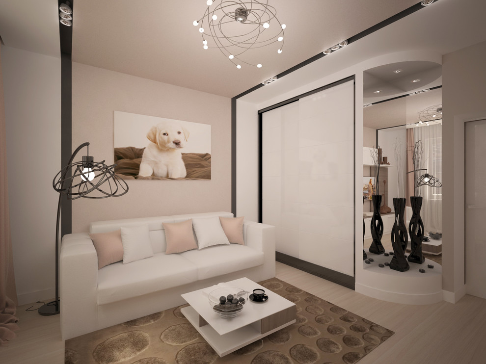 Guest room in soothing colors