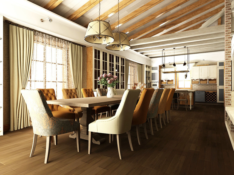 Столовая в стиле кантри