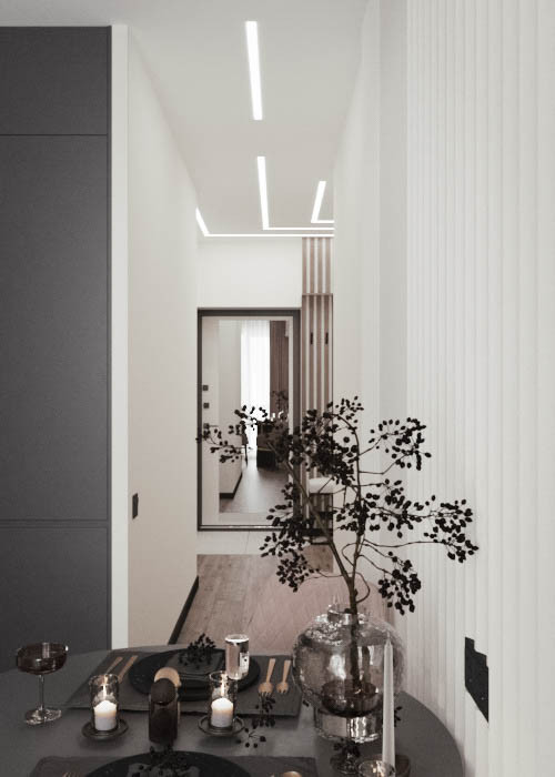 Нежная двушка в  ЖК Атлант