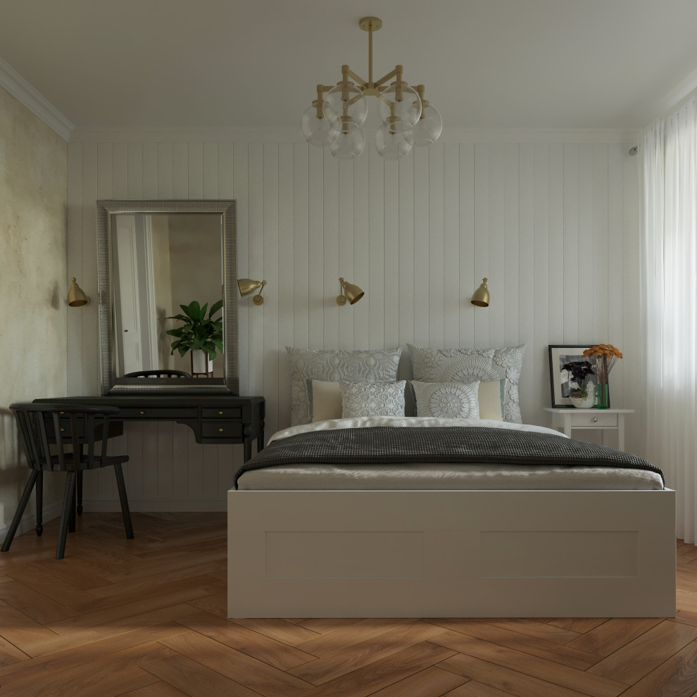 Обложка проекта: Трехкомнатная квартира в панельном доме