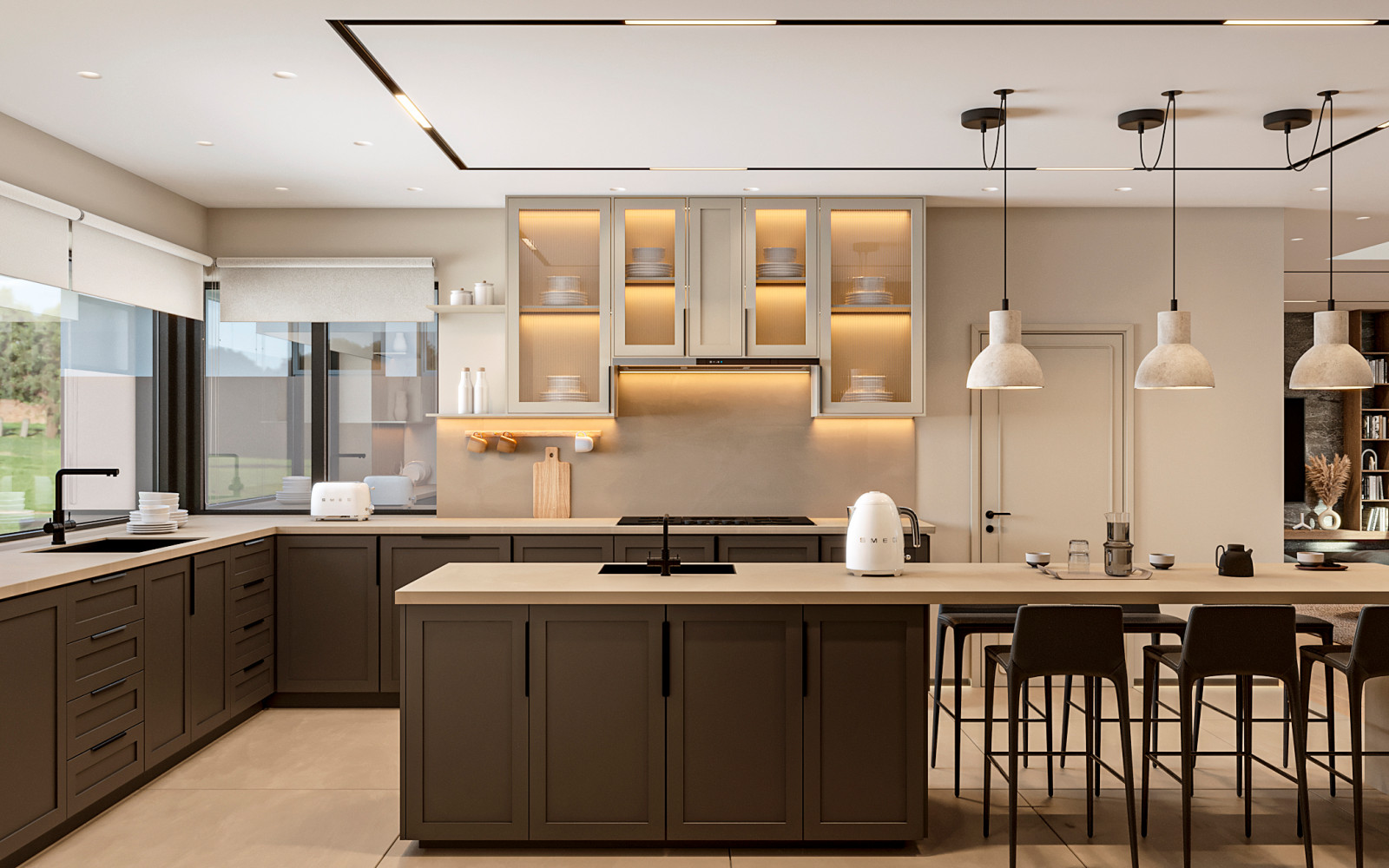 Интерьеры частного дома