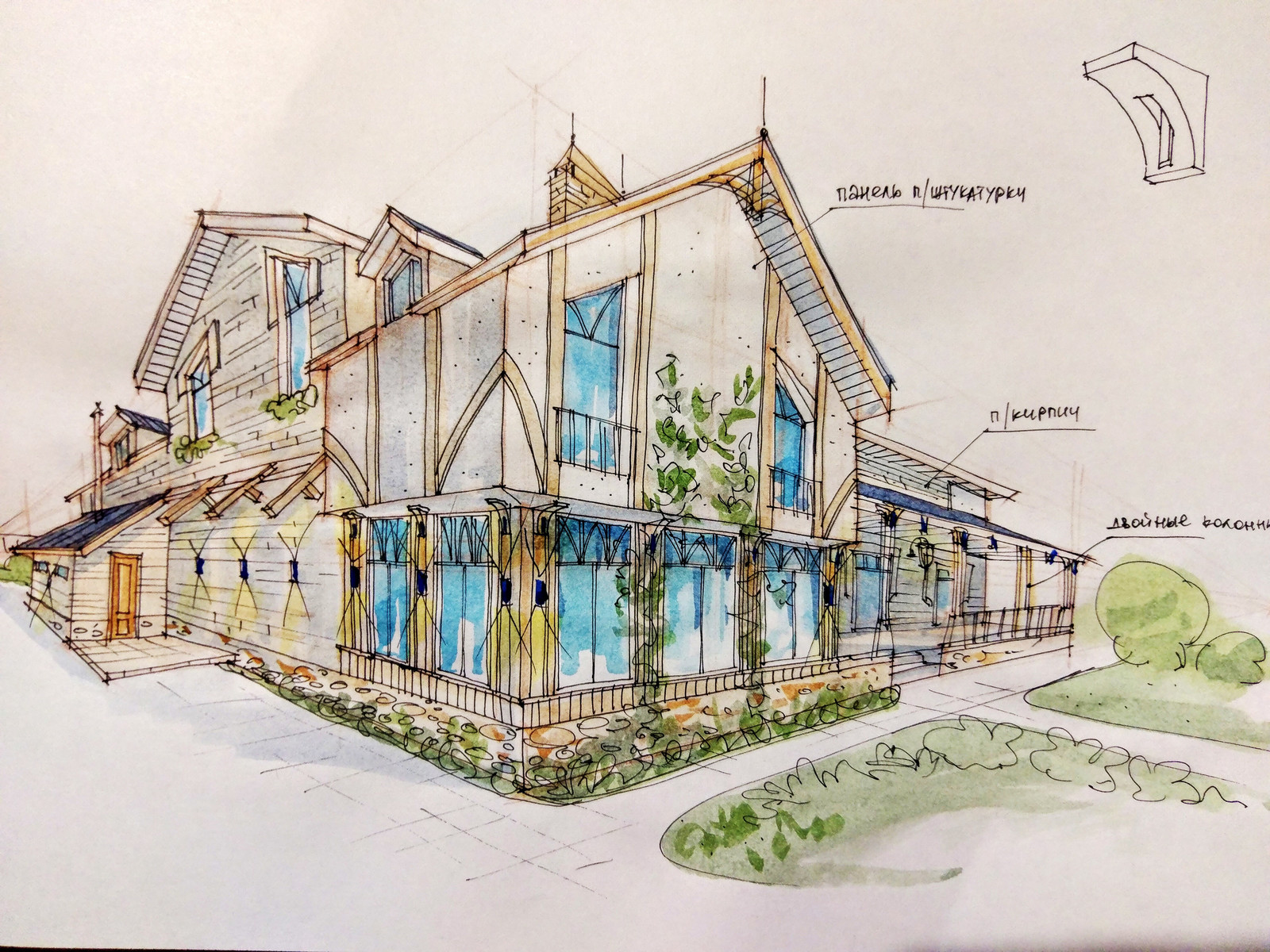 проект дома в Вырице