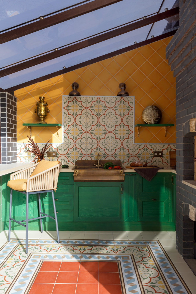 Обложка проекта: Летняя кухня на побережье