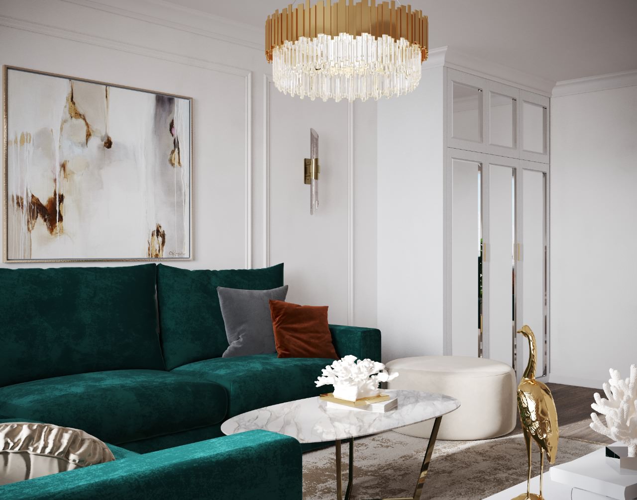 Квартира, современная классика