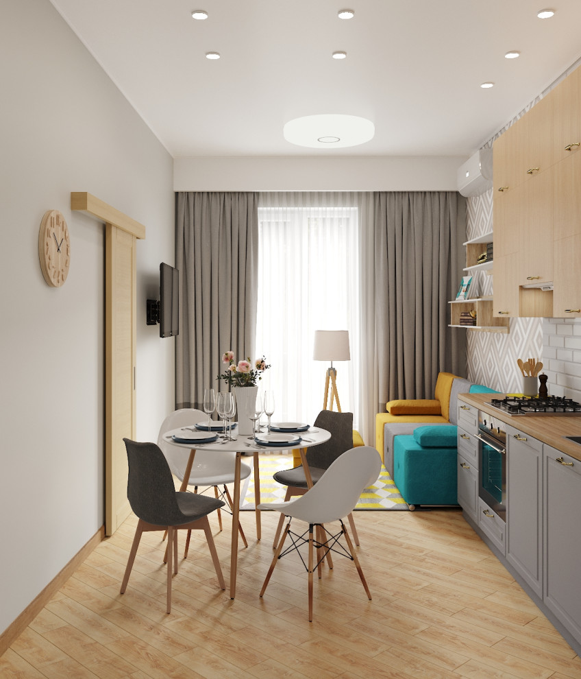 Обложка проекта: Однокомнатная квартира для семейного отпуска и сдачи в аренду