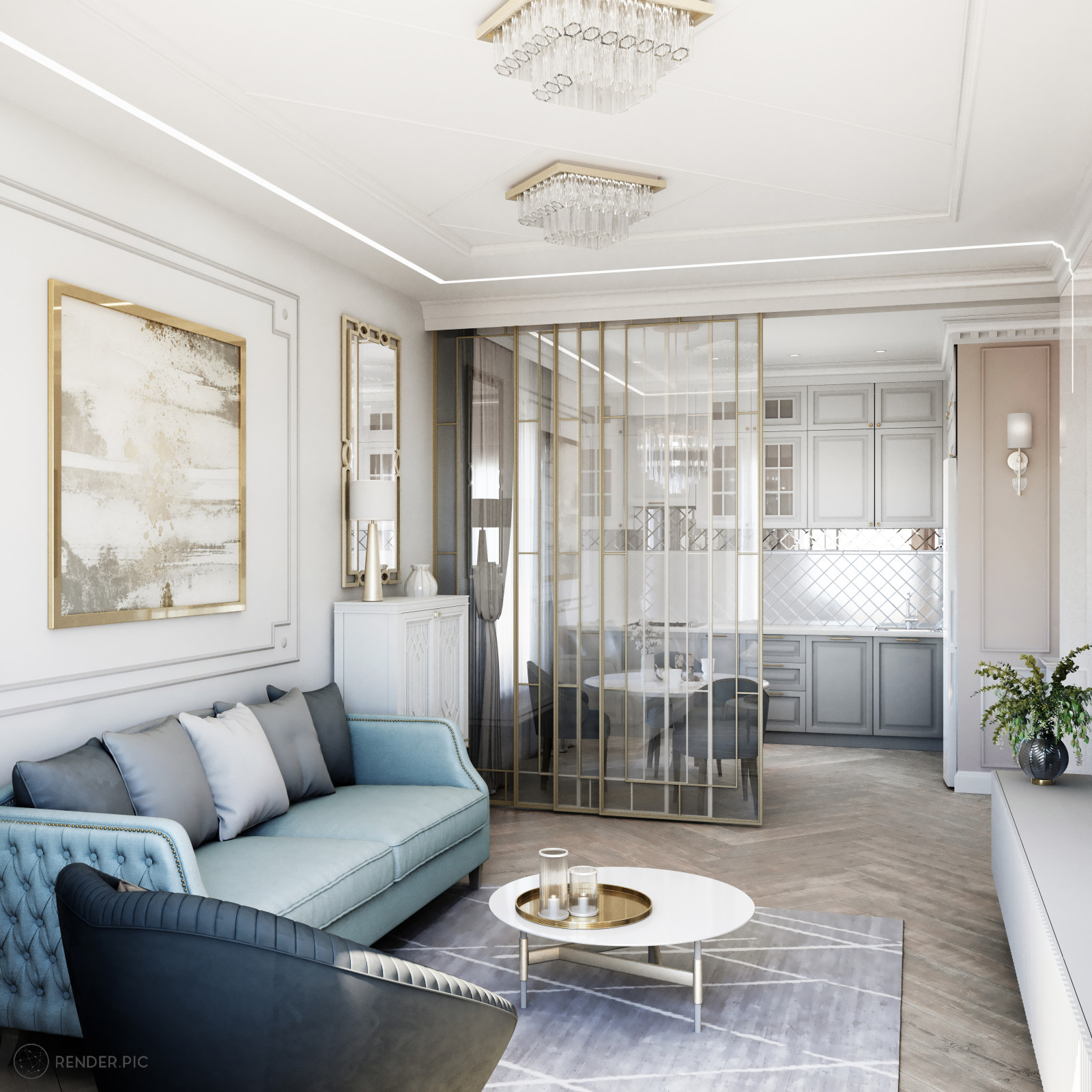 Визуализация проекта квартиры