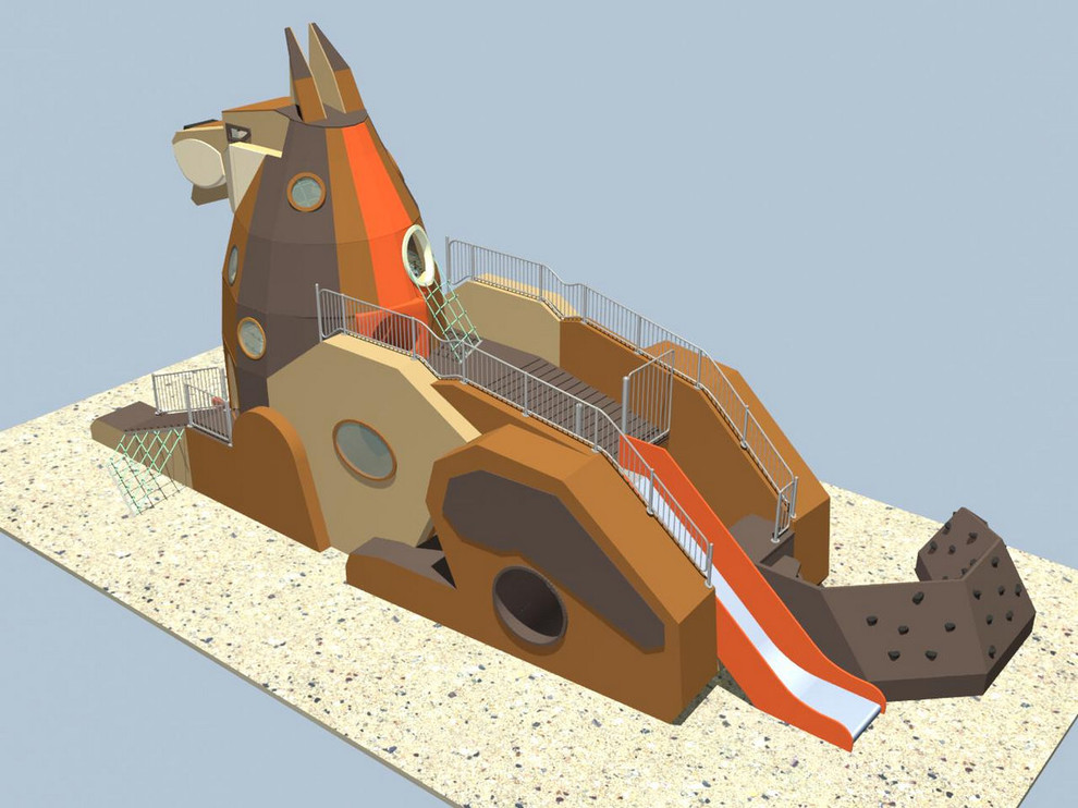 Детская игровая площадка «Мухтар»