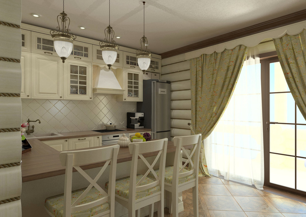 Интерьер бревенчатого дома в г. Кодинск