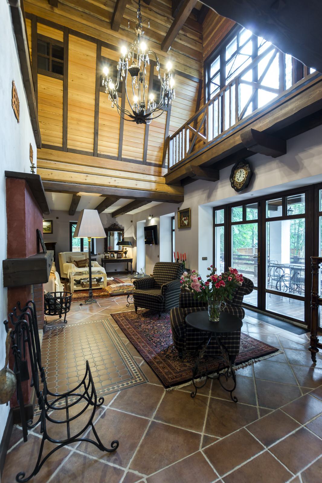 Большой дом шале