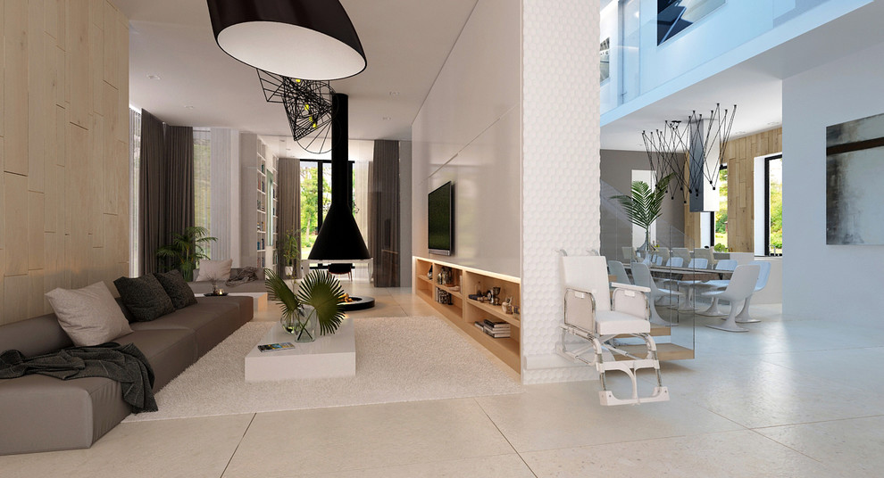 Интерьер загородного дома рядом с городом Переславль-Залесский