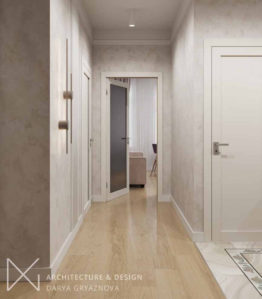 Монохромная городская квартира