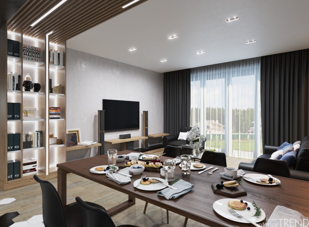 Дизайн загородного дома в "Экодолье"