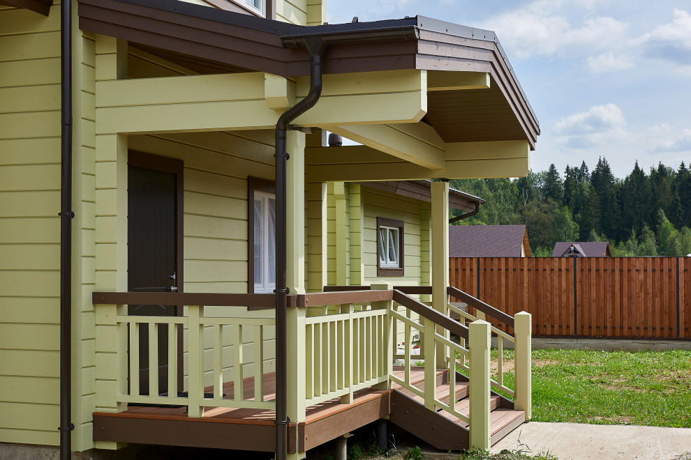 Терраса и дом