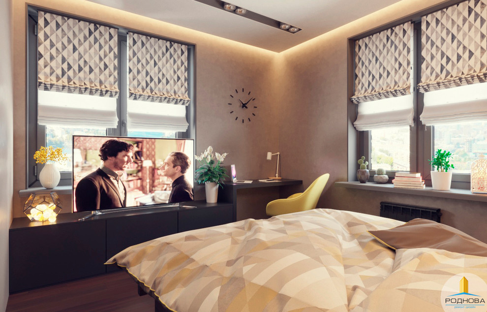 Дизайн-проект двухкомнатной квартиры 56 кв.м