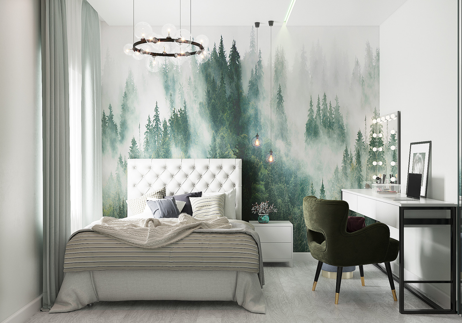 Дом с сеткой между первым этажом и вторым светом в Якутске.