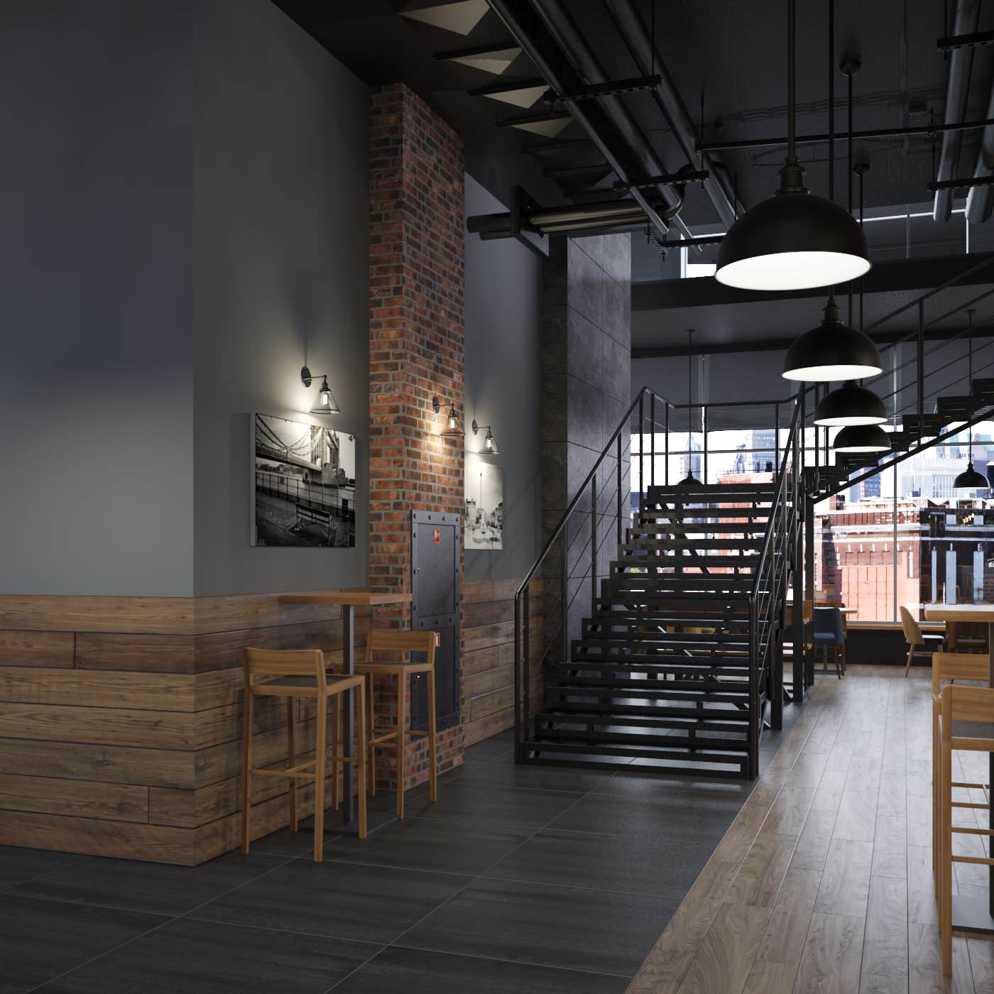 Кафе-бургерная в деловом комплексе «Основа центр»