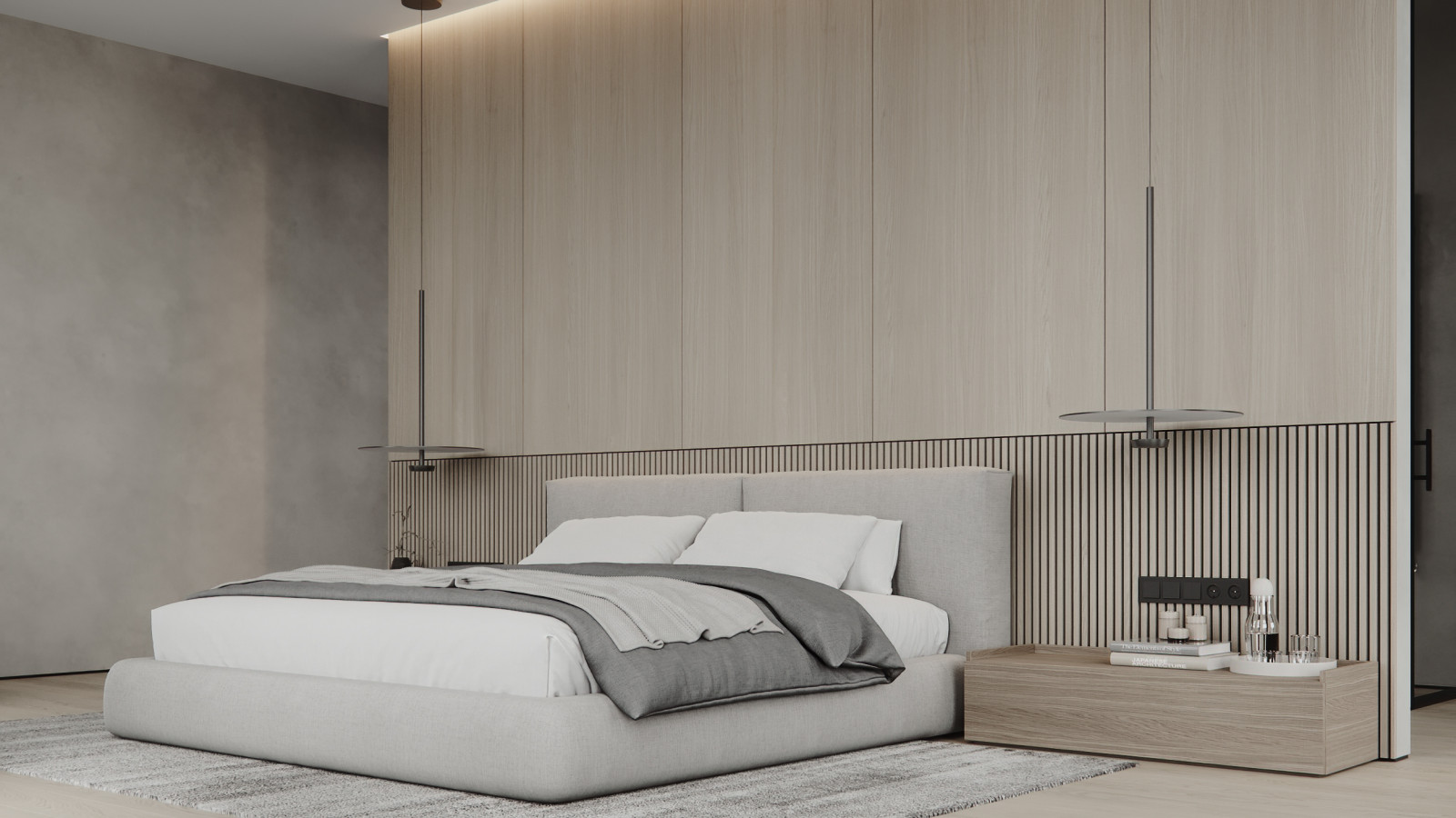 Квартира 144,8 m в стиле современный минимализм