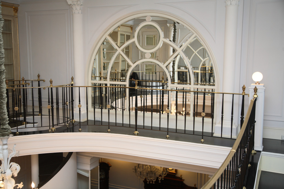 Стальное кованое ограждение, фабрика Grande forge(Франция), коллекция "Классик".