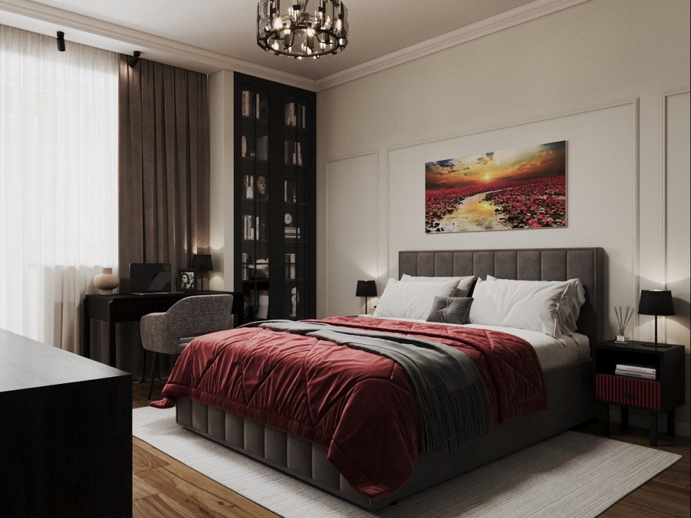 Дизайн интерьера трехкомнатной квартиры "Квартира в стиле современная классика"