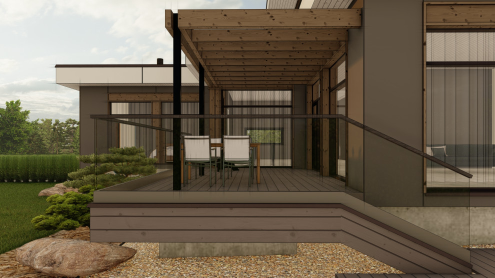 Реконструкция каркасного дома в г. Казань