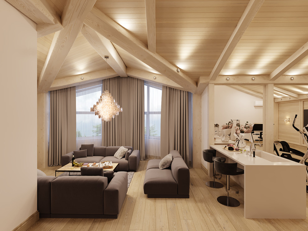 Проект интерьера в коттеджном поселке Миллениум Парк