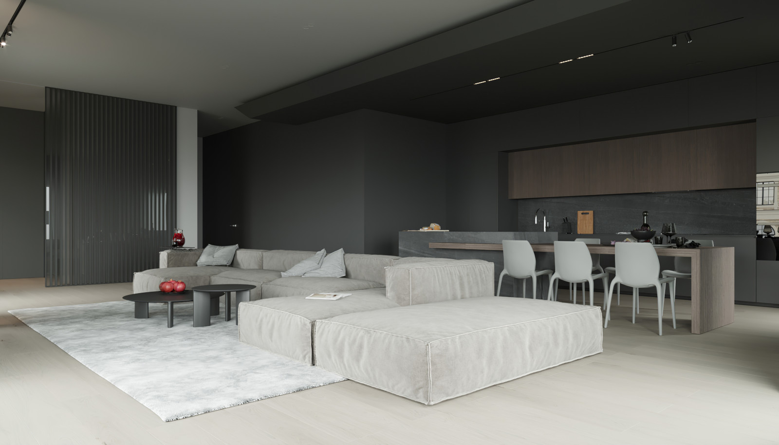 HL 2112 | Кухня-гостинная