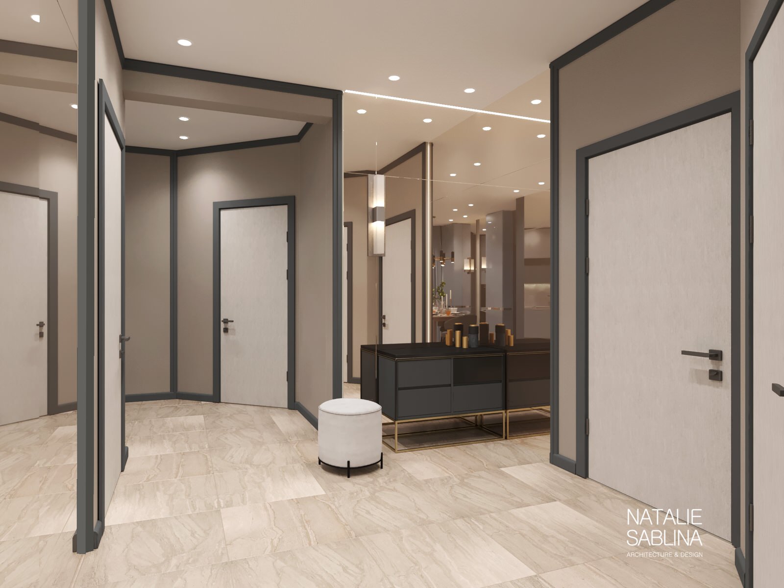 Квартира на Дальней 4   #KristalGrey_NSDesign