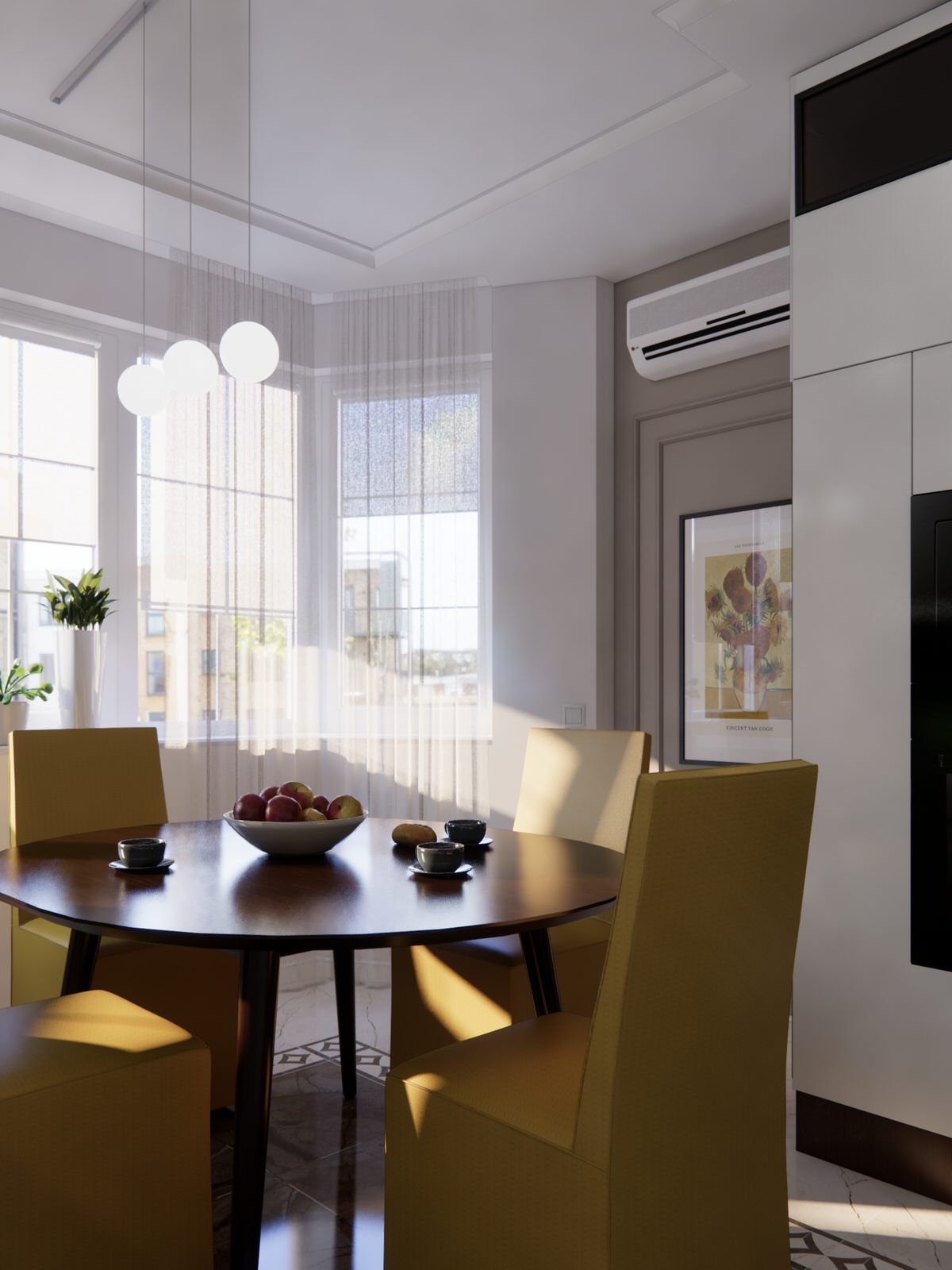 Квартира в стиле Ар-деко с элементами неоклассики в Москве