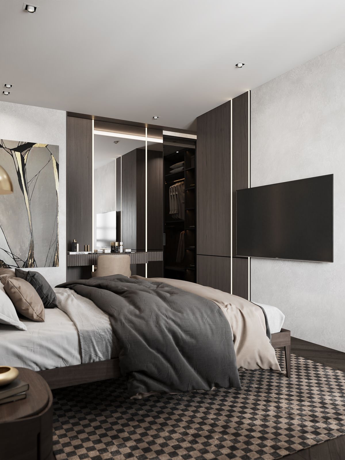 Дизайн четырёхкомнатной квартиры в ЖК "Наследие" | Москва | Россия |