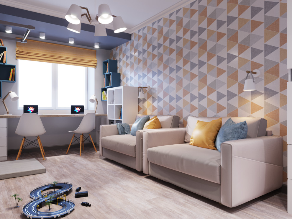 Дизайн проект для многодетной семьи