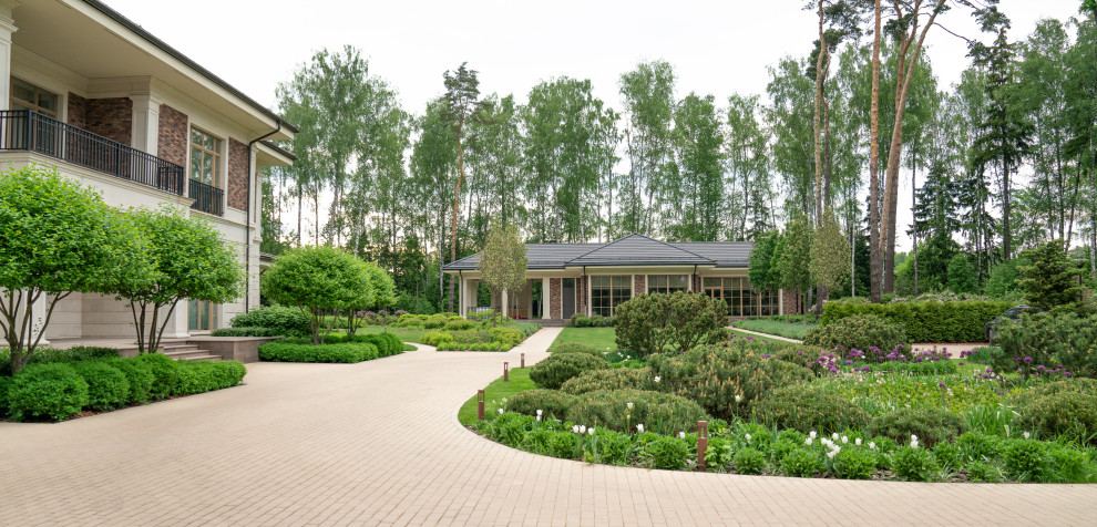 Вилла в стиле Райта. КП "Грибово" 2018 г.