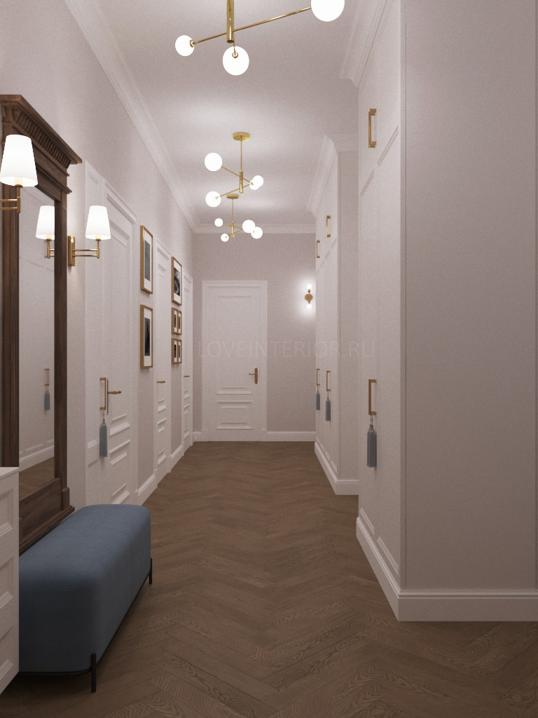 Квартира в доме, построенном в XIX веке в центре Москвы