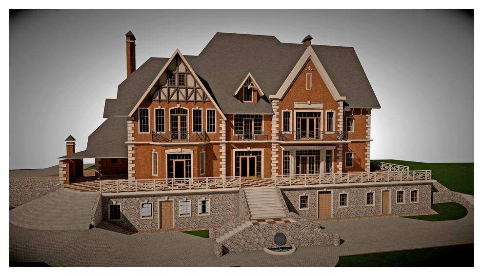 Коттедж в викторианском стиле