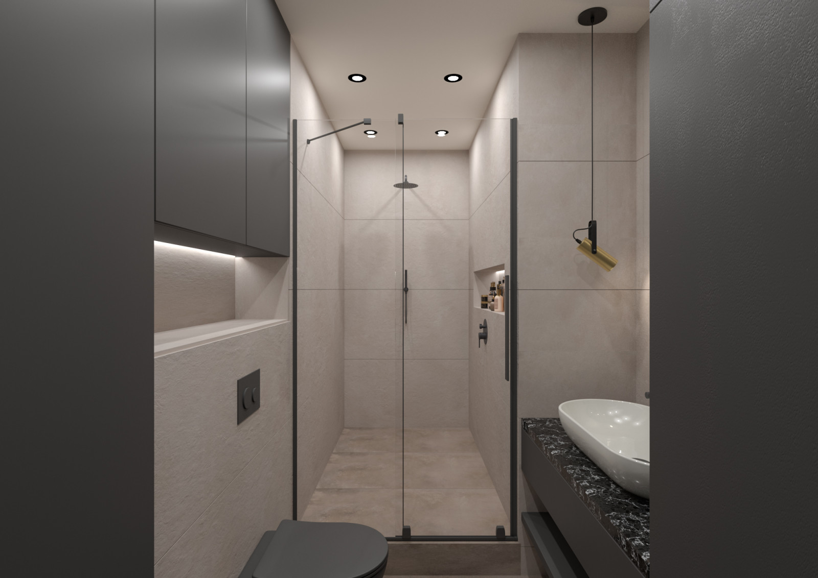 Ванные комнаты.