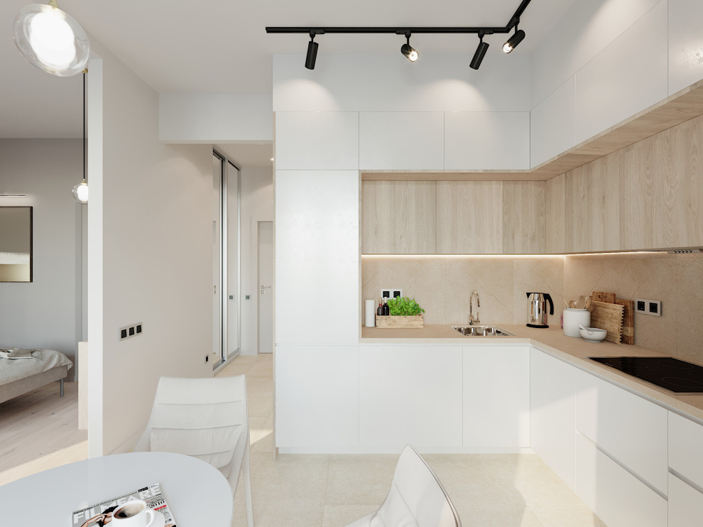 Современная городская квартира в ЭКОстиле