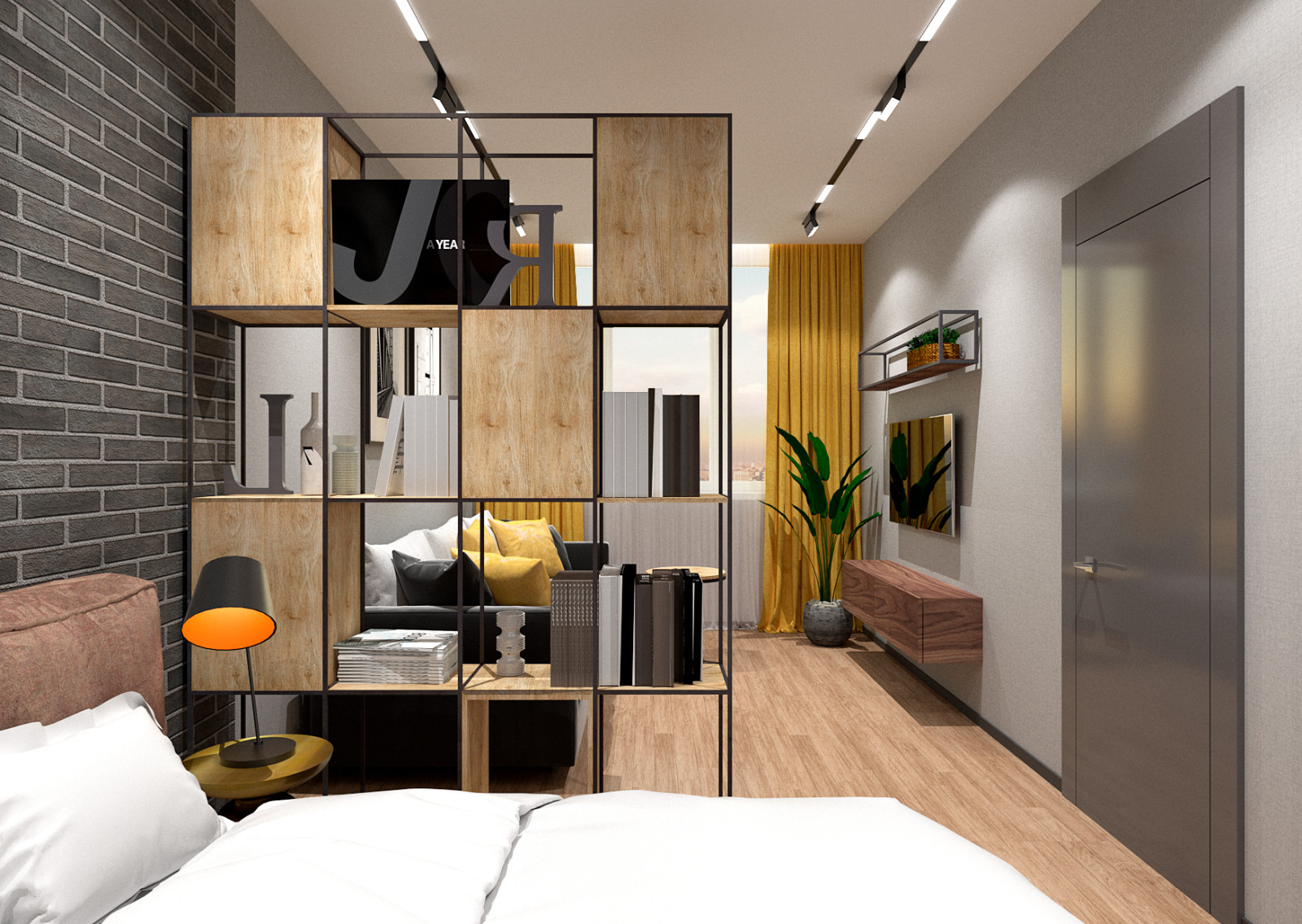 Жилая квартира в стиле Loft