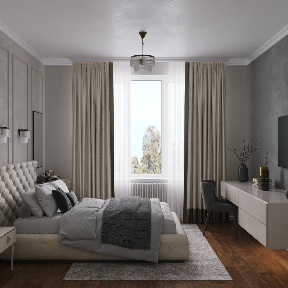 Квартира для семьи из трех человек и большой собаки.