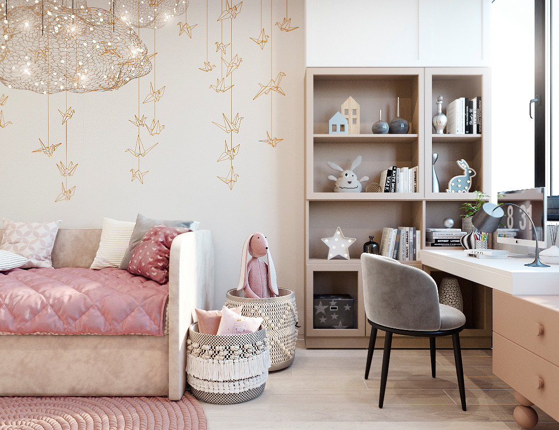 Проект интерьера в современном стиле для современной семьи