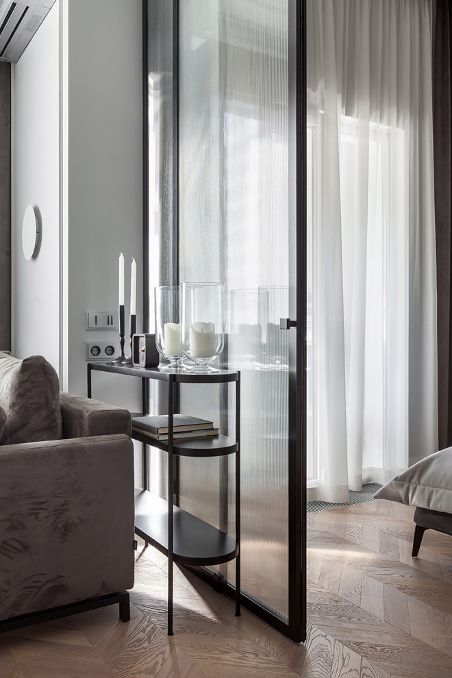 Элегантная квартира в стиле Total black