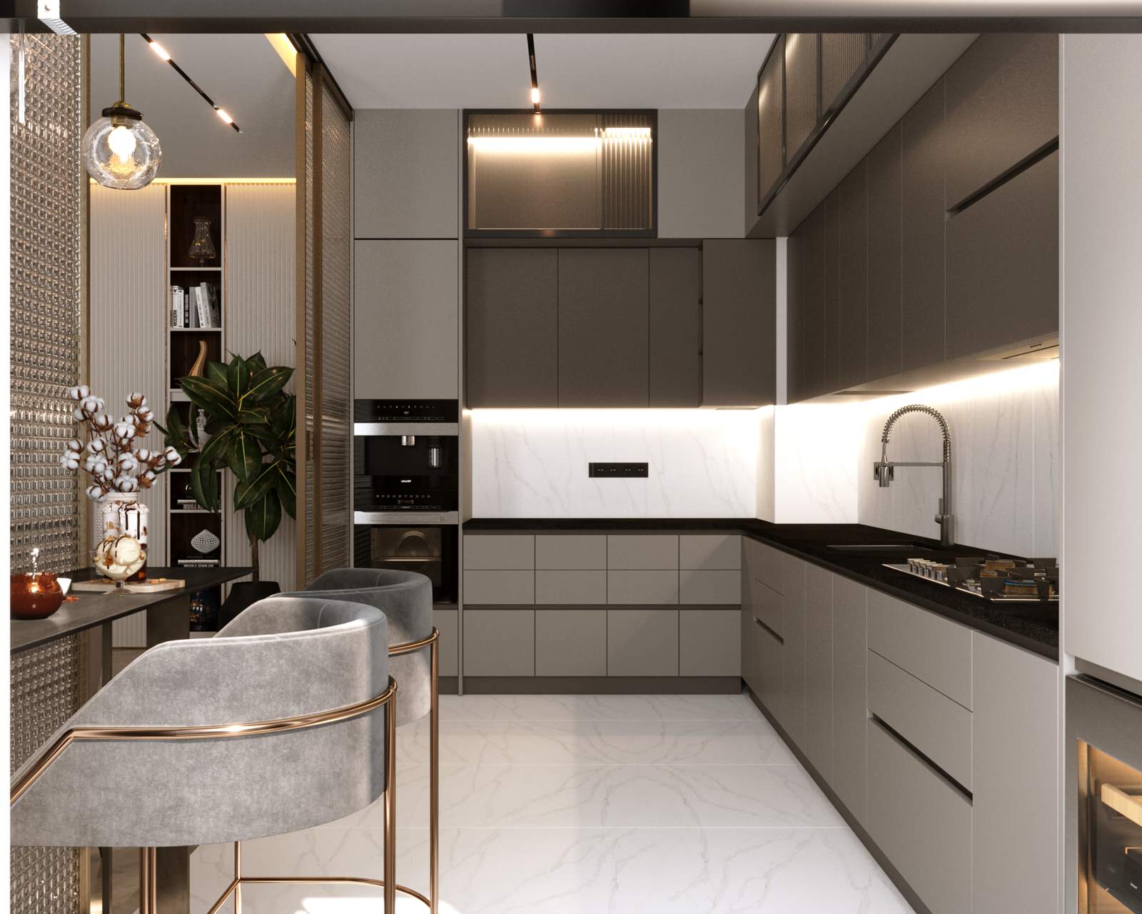 new appartment in Tashkent, living room