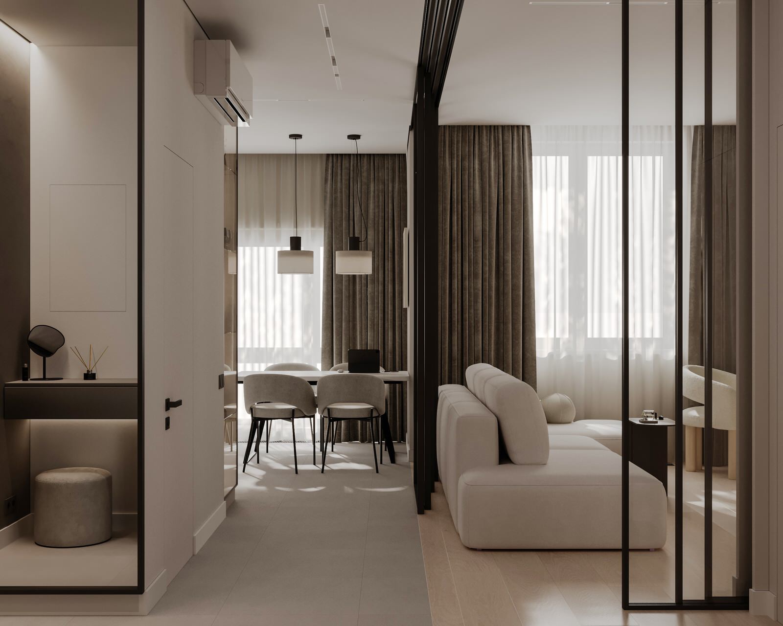 Минимализм для девушки, жк Андерсен