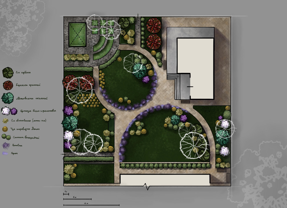 Скетч интерьера