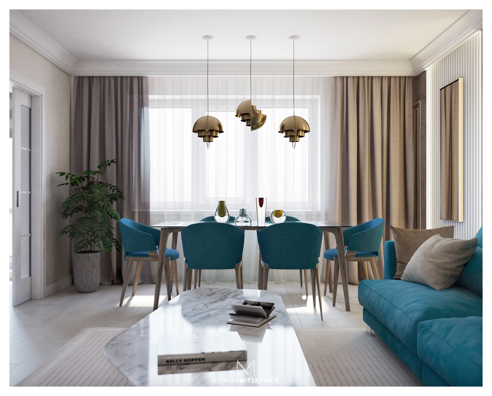 Дизайн квартиры в Минске. Современная классика
