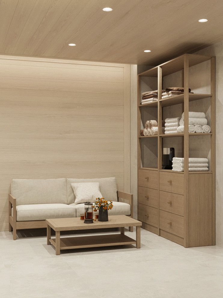 Обложка проекта: Зона отдыха с бассейном и сауной