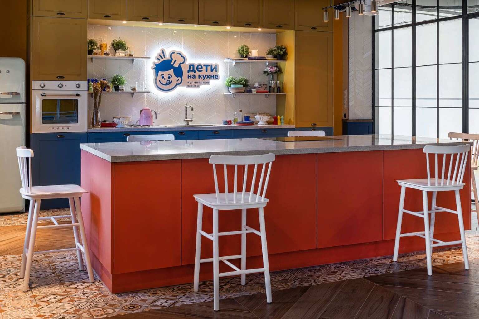 Дети на кухне