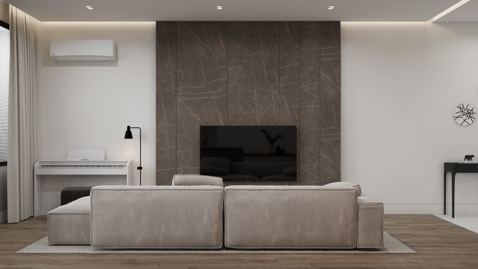 Уютный минимализм для молодой семьи