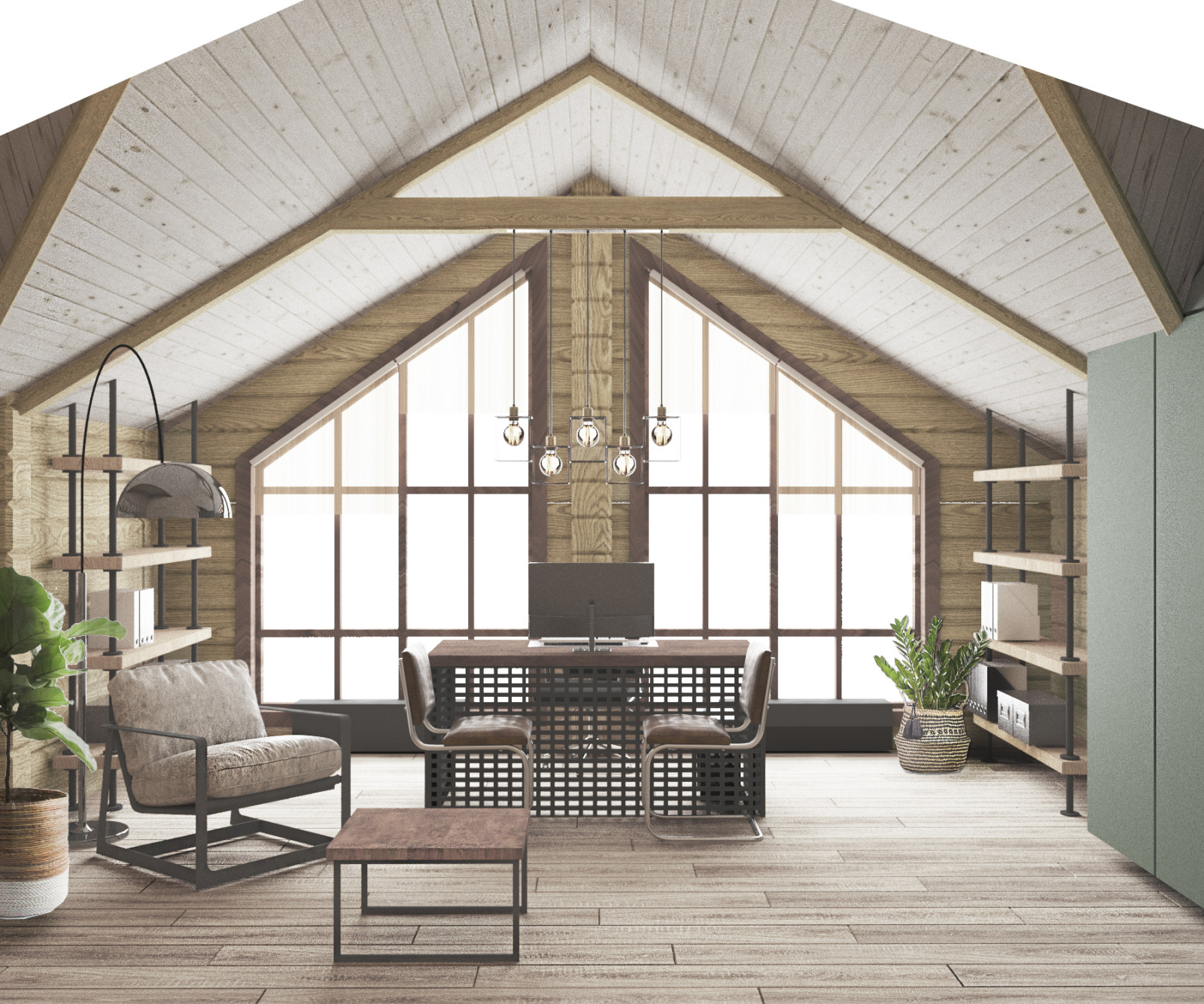 Обложка проекта: Офис в стиле Лофт