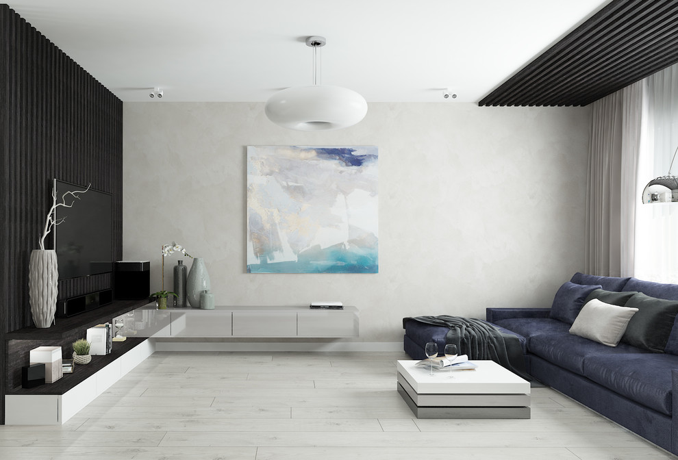 Обложка проекта: Светлый таунхаус в современном стиле