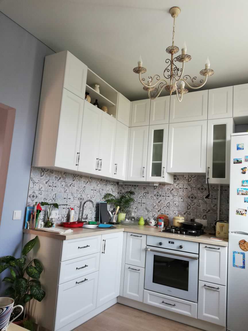 А-ля прованс для московской семьи в Сталинском доме